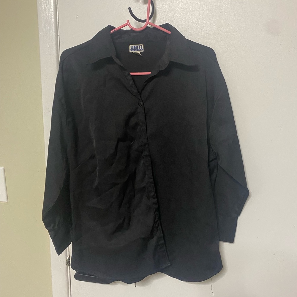 Uniti Black Casual Shirt
